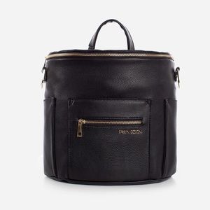 Fawn Design Black Mini Backpack - Vegan Leather